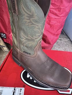 Justin Work Boots - size 10
