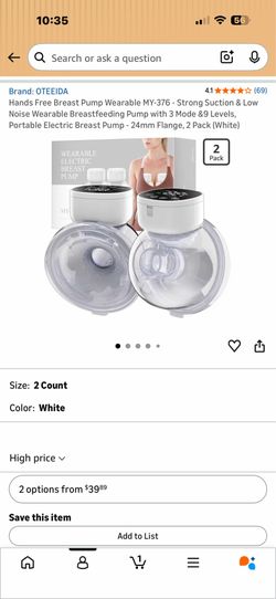 Hands Free Breast Pump