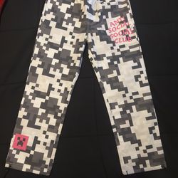 Anti social social club X Minecraft pants