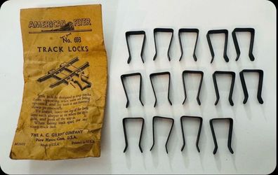American Flyer #693 Train Track Locks Lot of 14 $10  - Great Condition