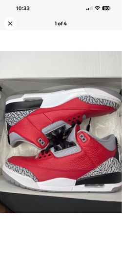 Air Jordan 3 Retro Fire Red Cement