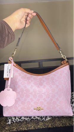 Pink coach bag
