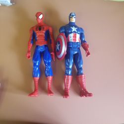 Spider Man N Captain America 