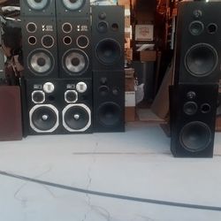 Diff.Brands Loudspeakers  $40. & $200. Ea.