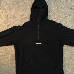 supreme polartec face mask hoodie & number nine