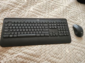 Logitech wireless keyboard and mouse