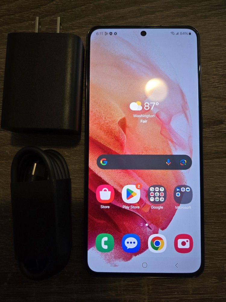 Excellent. Galaxy S-21. Unlocked- 🌍