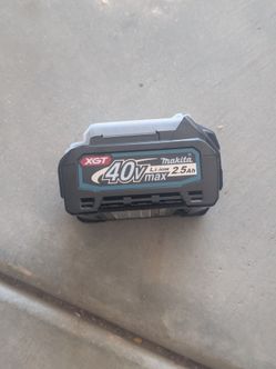 Makita 40v 2.5ah battery