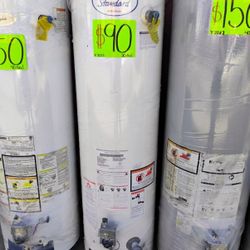 water heaters (new and refurbished)