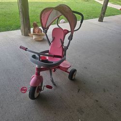 Reduced- Radio pink bike