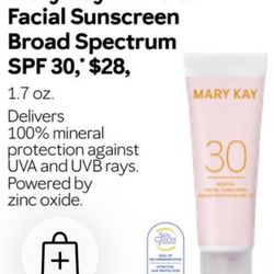 Mary Kay® Mineral Facial Sunscreen Broad Spectrum SPF 30,