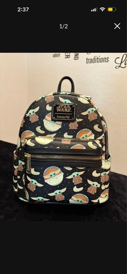 Loungefly backpack baby Yoda