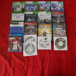 Xbox360, Playstation 2 & 4, PC Games [Prices In Description]