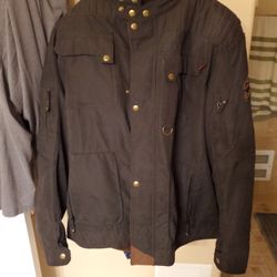 Street And steel Armored Motorcycle Riding Jacket