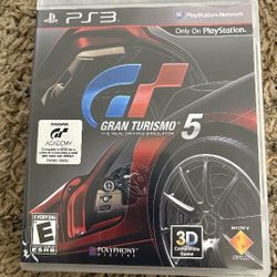 Gran Turismo The Real Driving Simulator 5 For PlayStation 3