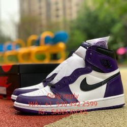 Jordan 1 Court Purple AJ1 