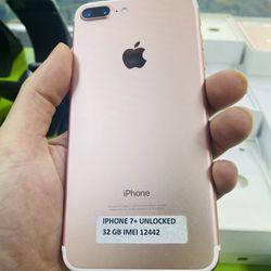 ⌚️🔥iPhone 7 Plus 32gb Factory Unlocked With Warranty 