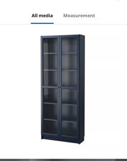 IKEA BILLY Bookcase with Glassdoors ($80 each)