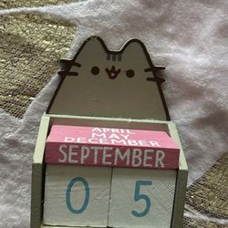 Pusheen Calendar Blocks