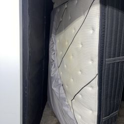 Colchon Con Base De Madera 