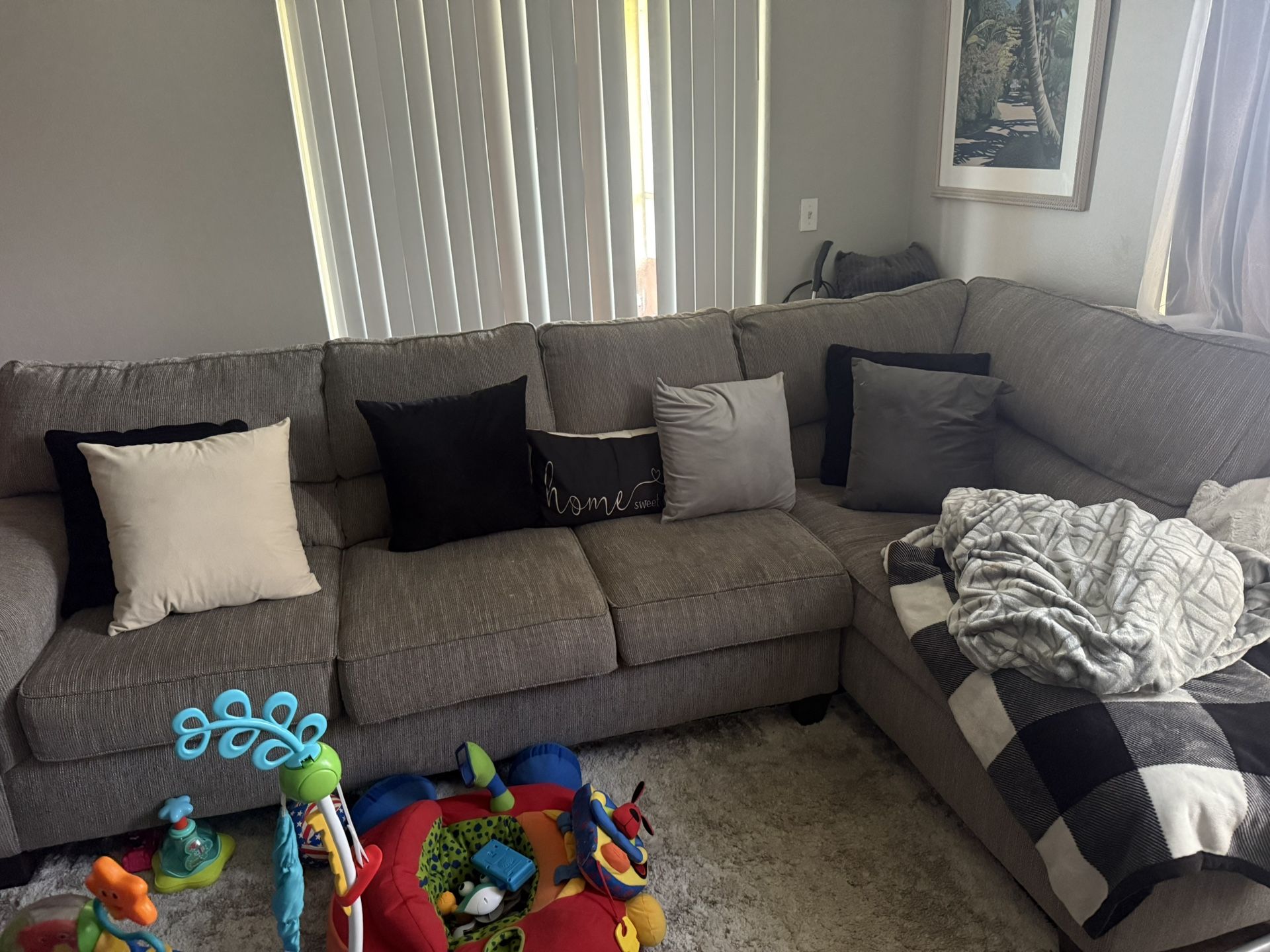 Gray Sectional