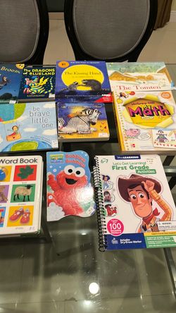 Children's Books and Activity Workbooks Lot