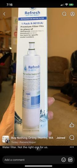 Water filter