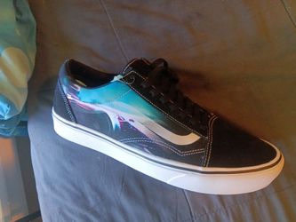Vans Old Skool Iridescent Low-Top Sneakers