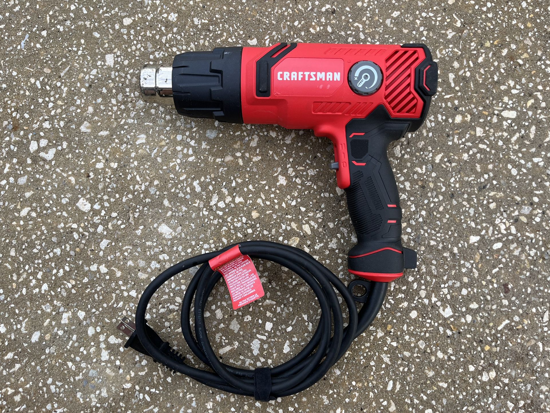 Craftsman Variable Temp Heat Gun