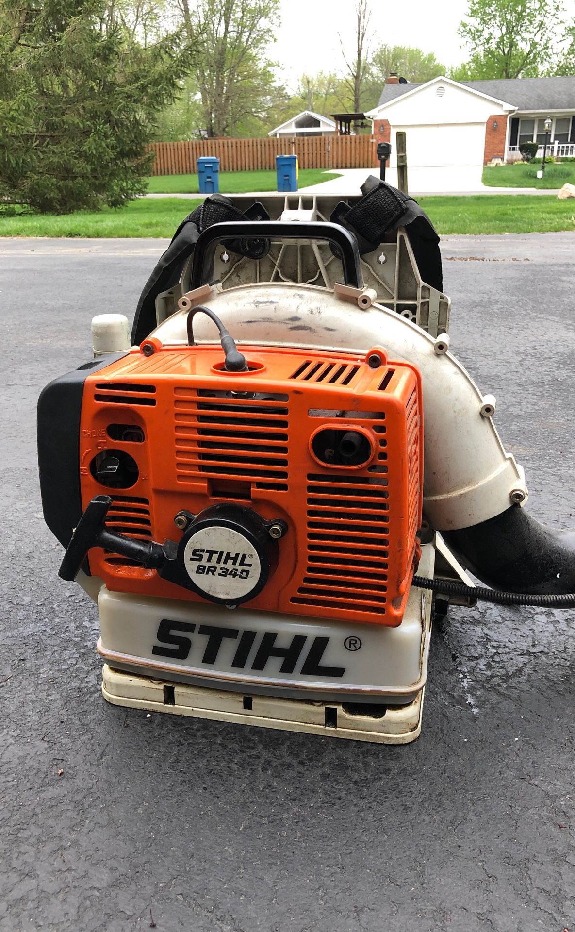 Stihl br 340 backpack blower for Sale in Fishers, IN OfferUp
