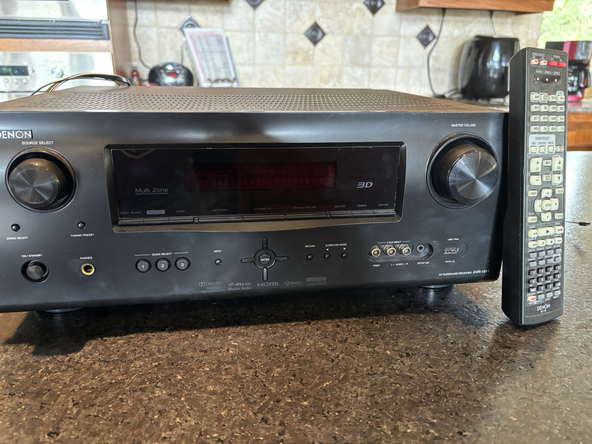 Denon Receiver 7.1 125 Watt
