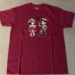 Valentine Women’s T-Shirt Size Large 100% Cotton New