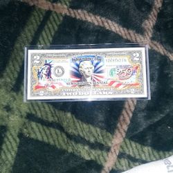 America's 250th Anniversary  Collectable $2.00 Bill