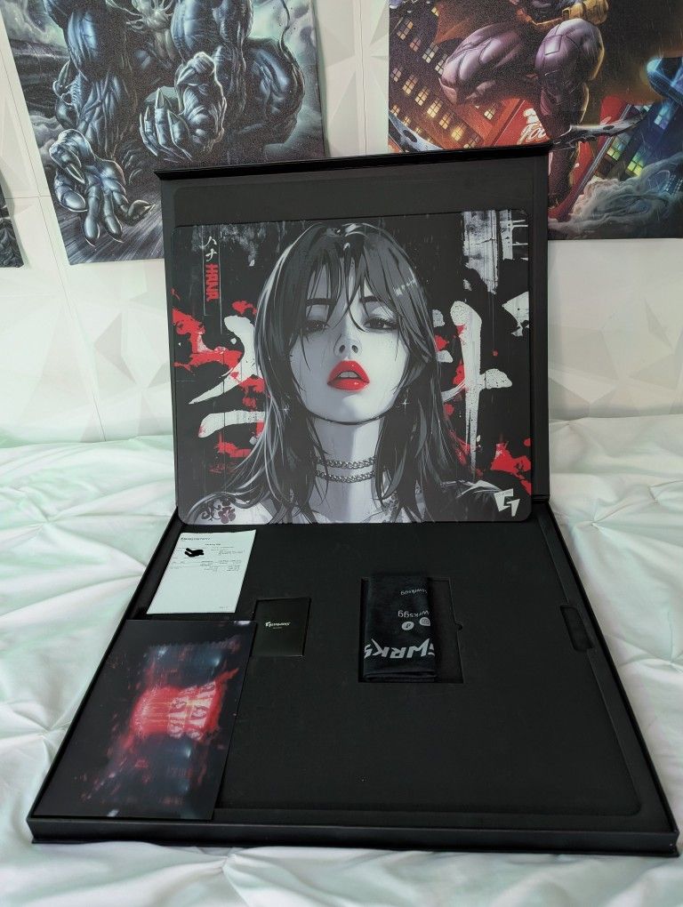 GLSSWRKS HANA PREMIUM GLASS MOUSEPAD FIRM