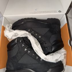 TIMBERLAND  FIELD BOOT 6 IN  BOOT BLACK NUBUCK