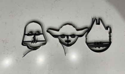 Star Wars Metal Pancake Molds (3)
