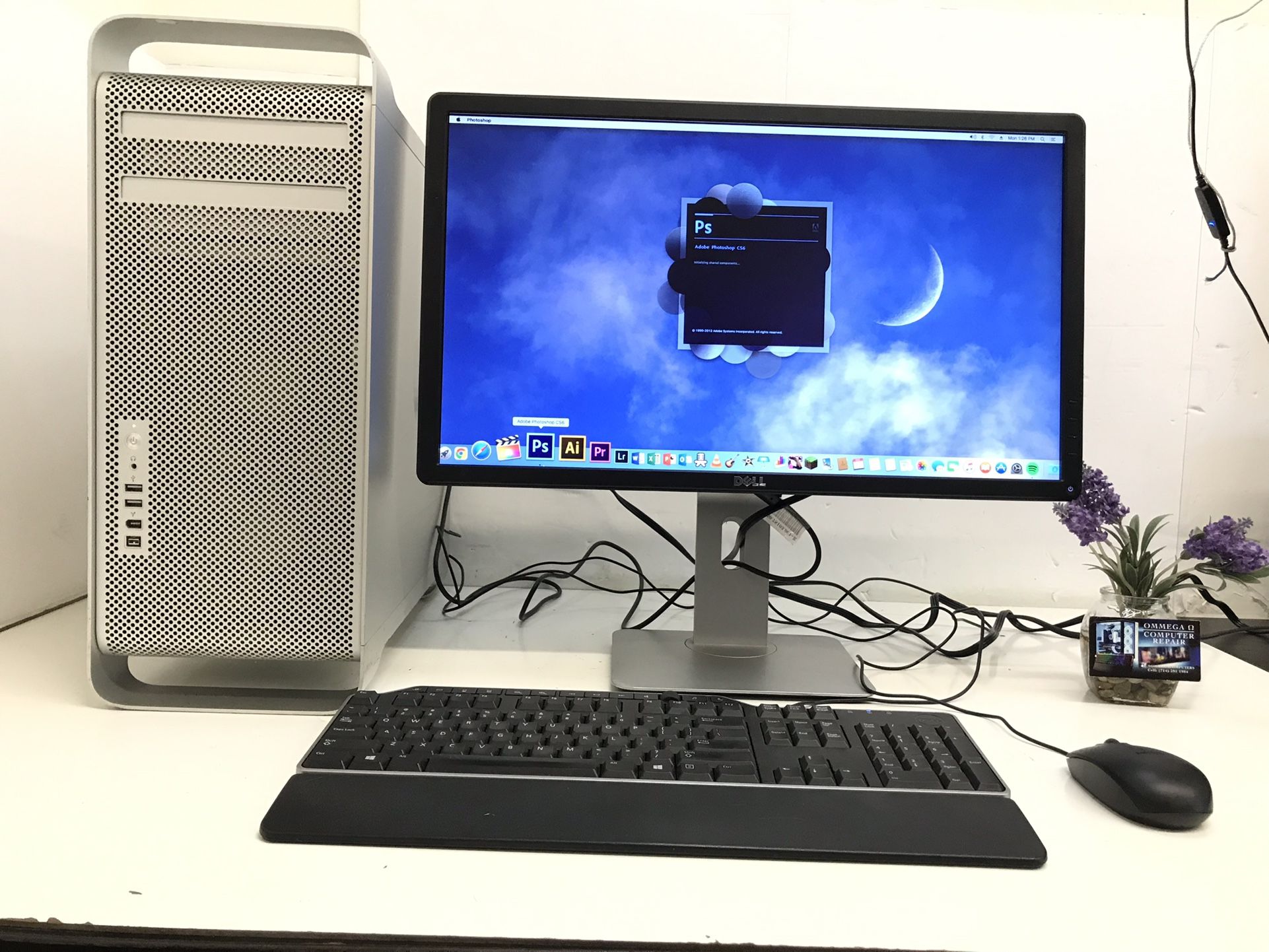**Apple Mac Pro Early 2008 with Final Cut Pro X ** **Great Workstation For Video or Potho Editing