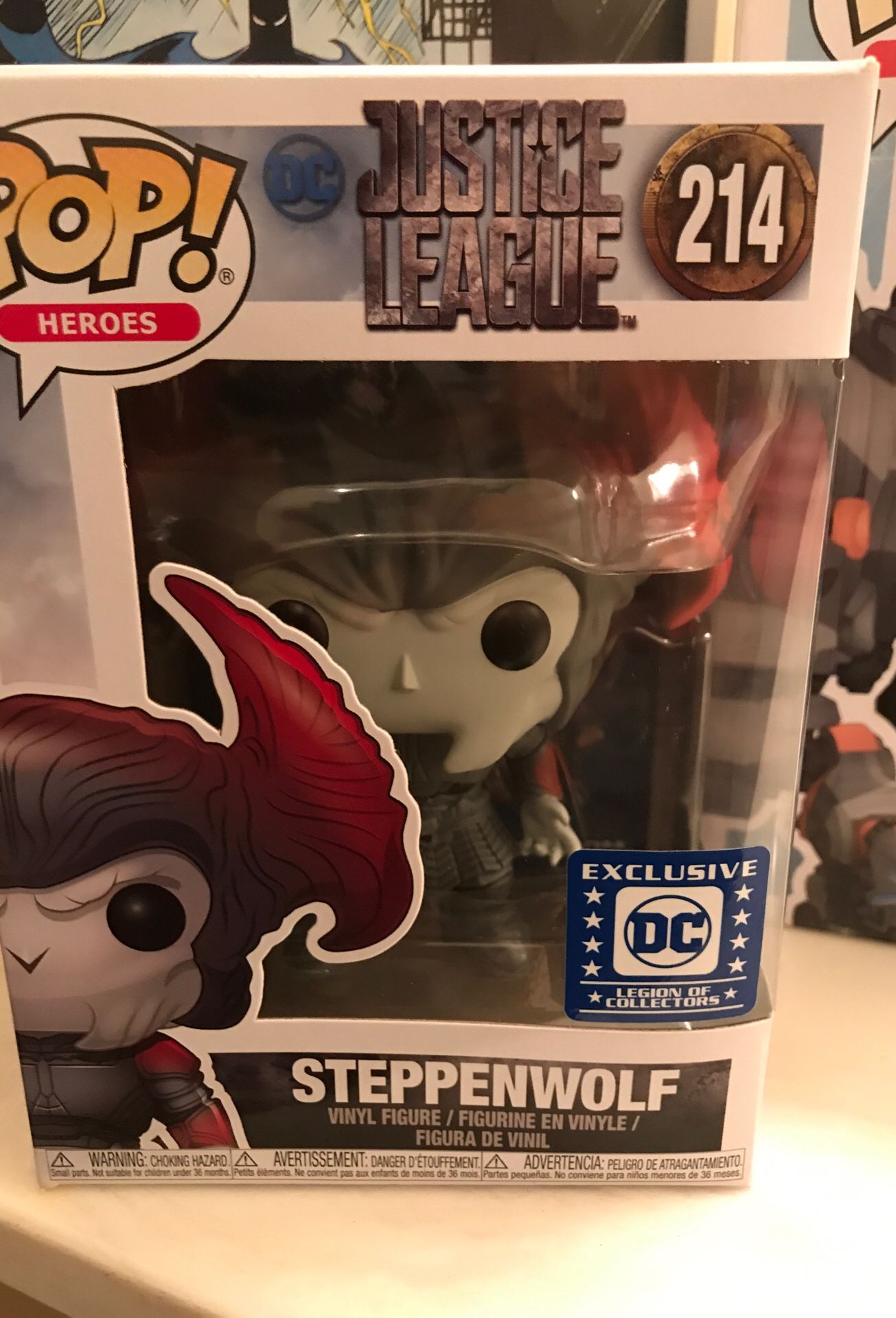 Brand new Funko Pop Justice league Steppenwolf whilst not paying for cereal