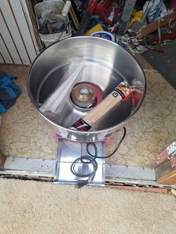 Candy floss machine, algodonera de azucar