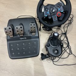 Racing Wheel, Pedals, Shift Gear Logitech G923