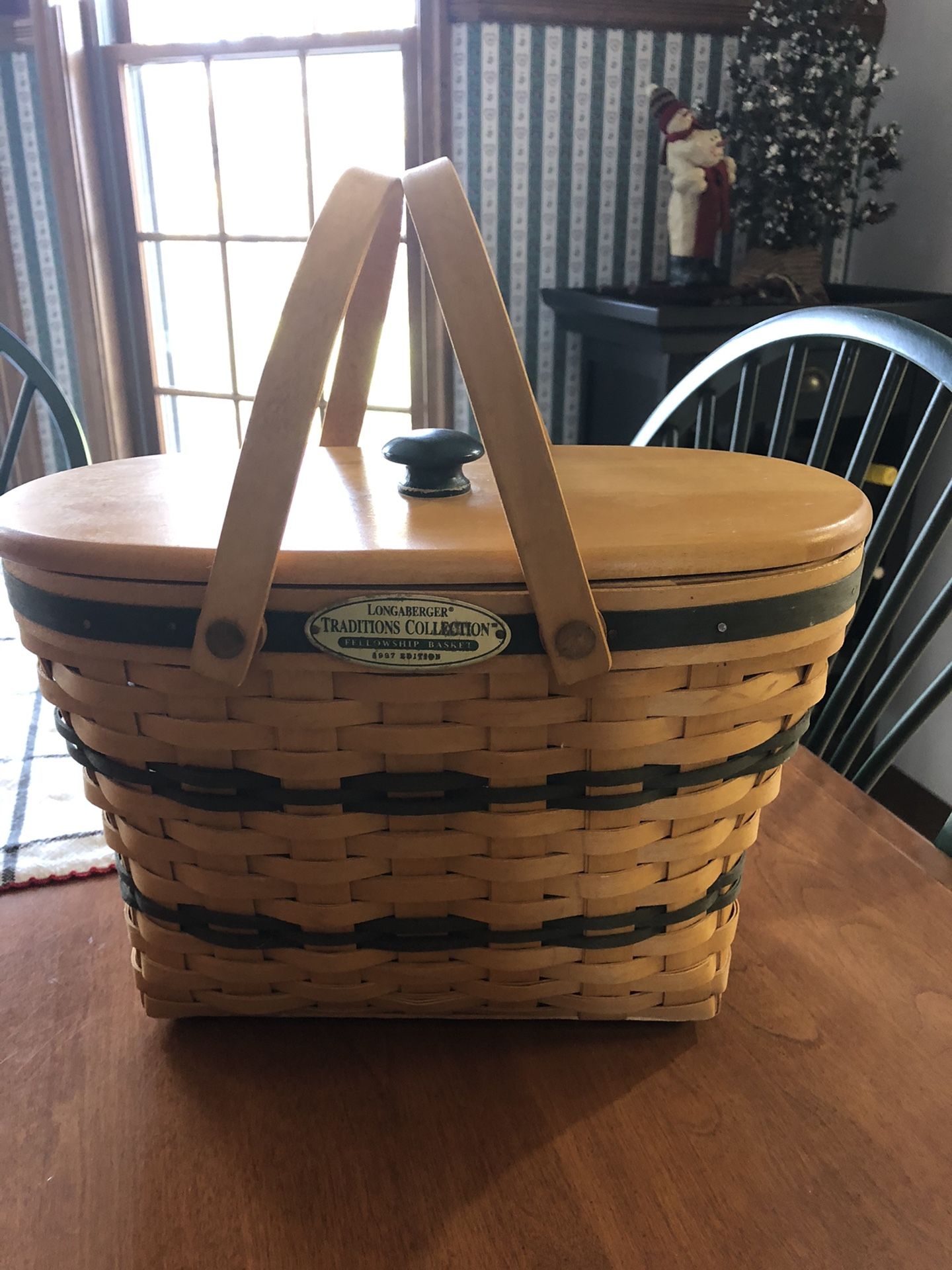 1997 Longaberger Traditions Collection Basket