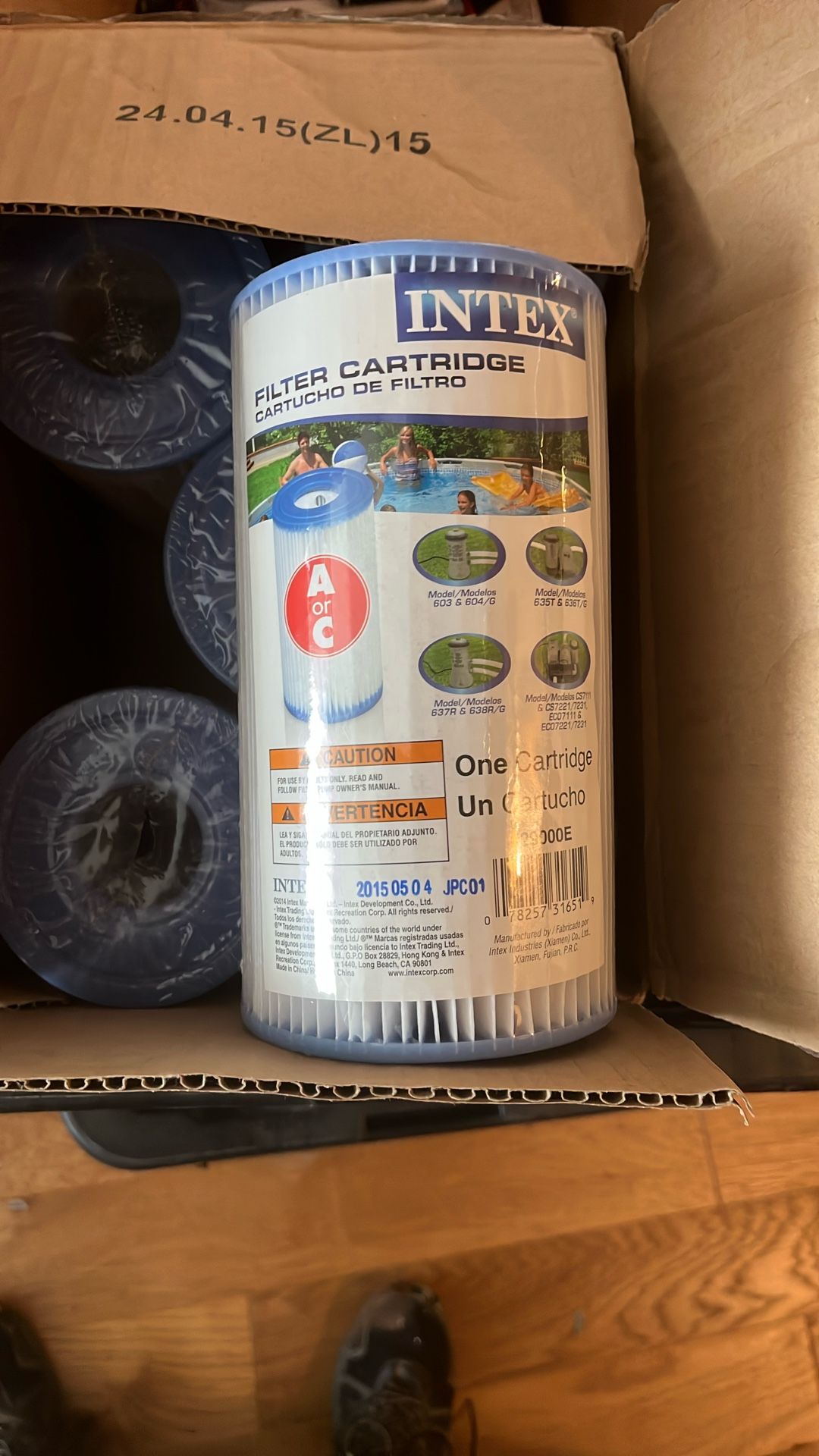 Intex Pool Filter. A Or C Pump. 6