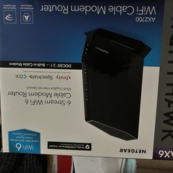 Netgear Cable Router And WiFi