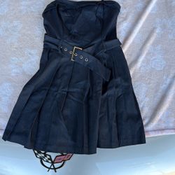 Navy Blue Dress Size M