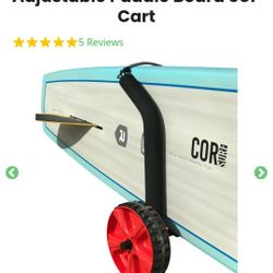 Adjustable Paddle Board SUP Cart


