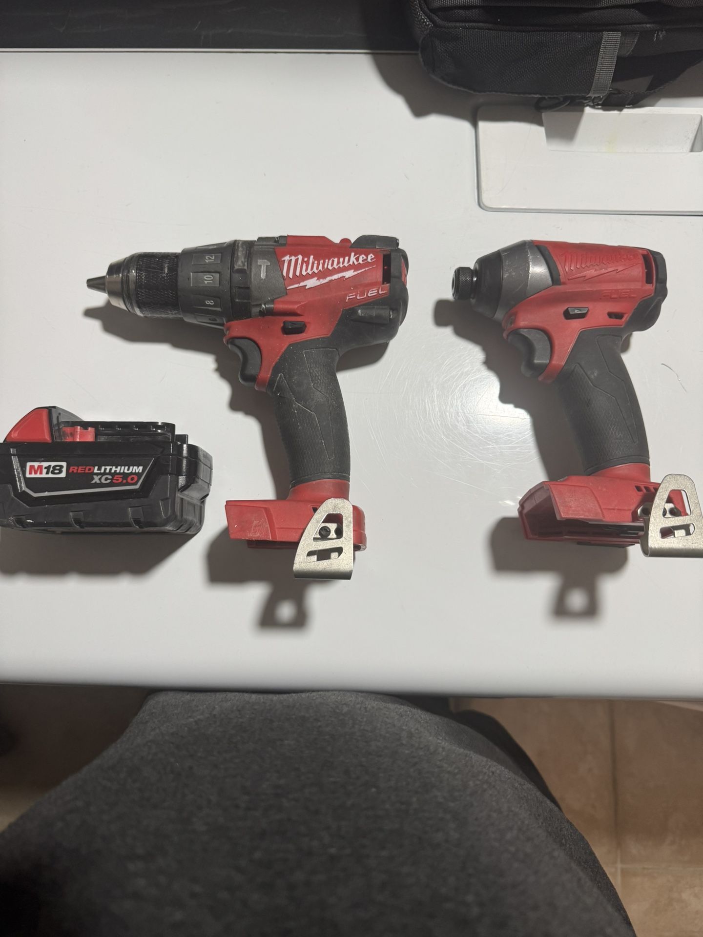Milwaukee Drills And Battery M18
