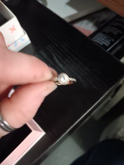 Pandora Classic Sparkle Halo Ring