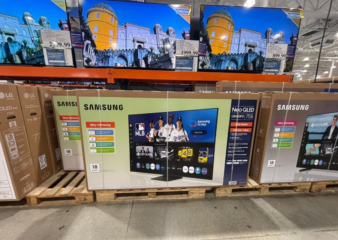 75Qn80F 75” Samsung smart 4k neo qled hdr tv