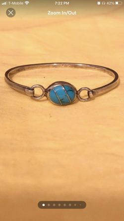Turquoise Sterling Silver Bracelet
