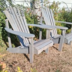 Pair Of Adirondack Chairs